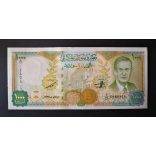 Syria 1000 Pounds 1997 Unc