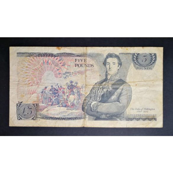 England 5 Pounds 1988 F