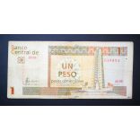 Cuba 1 Peso 2007 F