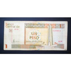 Cuba 1 Peso 2007 F