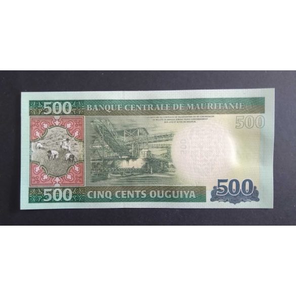 Mauritánia 500 Ouguiya 2013 UNC 