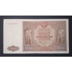 Poland 1000 Zlotych 1946 XF-
