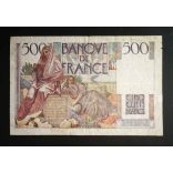 France 500 Francs 1945 F