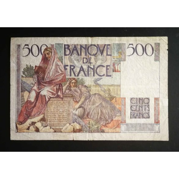 France 500 Francs 1945 F