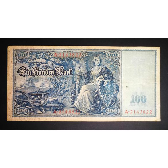 Germany 100 Mark 1909 F