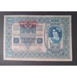 Ausztria-Magyarország 1000 Korona 1902/19 Deutschösterreich XF