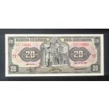 Ecuador 20 Sucres 1986 UNC