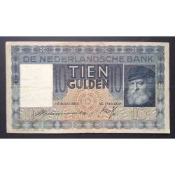 Hollandia 10 Gulden 1939 F 