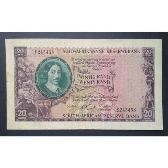 South Africa 20 Rand 1962 VF-