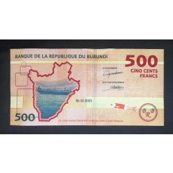 Burundi 500 Francs 2023 Unc