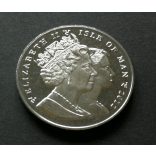 Man-Sziget 1 Crown 2012  London olimpia tenisz és asztalitenisz 28,8 g réz-nikkel