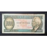 Hungary 1000 Forints 1983 F-