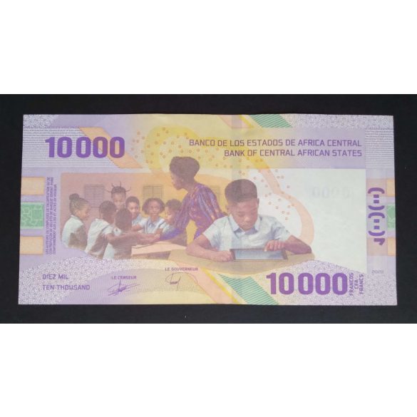 Central African States 10000 Francs 2020 Unc