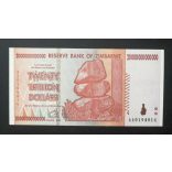 Zimbabwe 20 trillió Dollars 2008 UNC