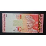 Malaysia 10 Ringgit 2004 UNC