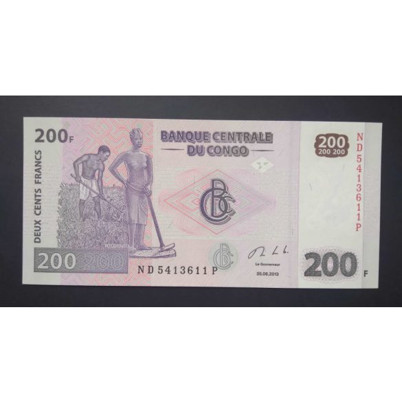 Congo 200 Francs 2013 Unc 