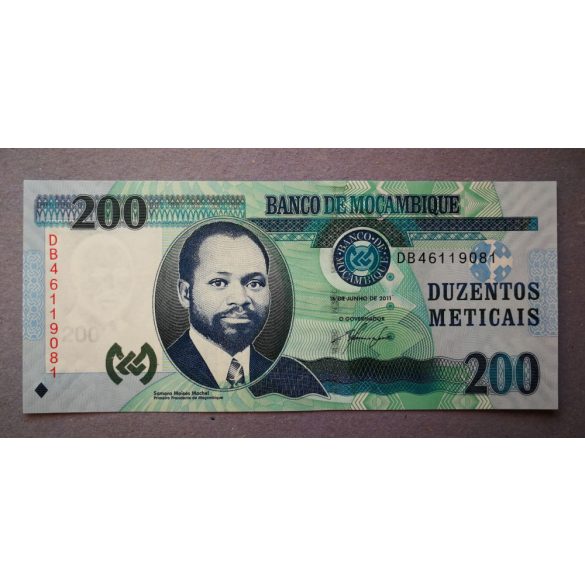  Mozambik 200 Meticais 2011 UNC