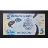 Solomon Islands 5 Dollars 2019/23 UNC