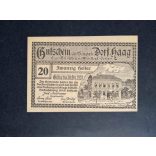 Austria 20 Heller 1920 Unc Dorf Haag