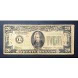 USA 20 Dollars 1934 F