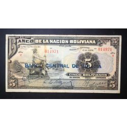 Bolivia 1 Boliviano 1911/29 P-113a.3 F