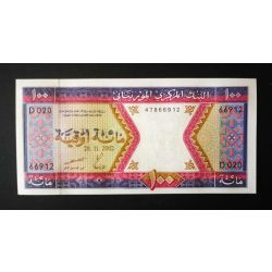 Mauritania 100 Ouguiya 2002 UNC 