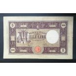 Italy 1000 Lire 1942 F