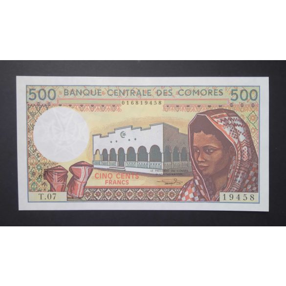 Comoros 500 Francs 1994 UNC