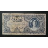 Hungary 500 Pengő 1945 F