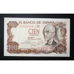 Spain 100 Pesetas 1970 VF