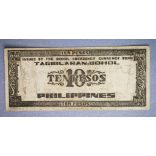 Philippines 10 Pesos 1942 VF