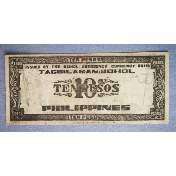 Philippines 10 Pesos 1942 VF