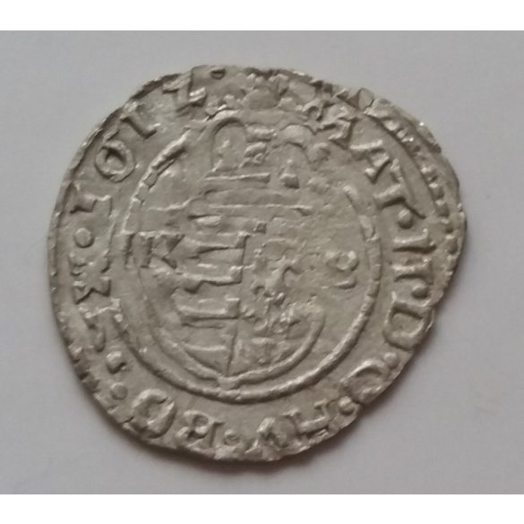 Hungary Mathias II. Denar 1612 0,424 g silver