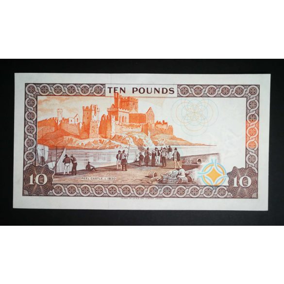 Isle of Man 10 Pounds 1991 UNC