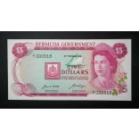Bermuda Islands 5 Dollars 1970 UNC