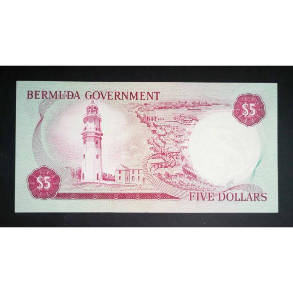 Bermuda Islands 5 Dollars 1970 UNC