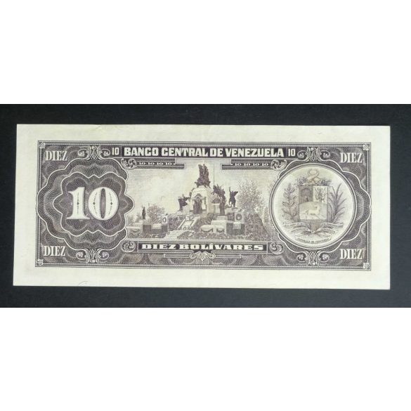 Venezuela 10 Bolivares 1986 VF