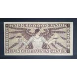 Németország Mannheim 500000 Mark 1923 F+