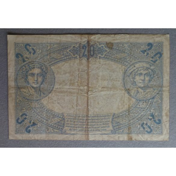 France 20 Francs 1912 F
