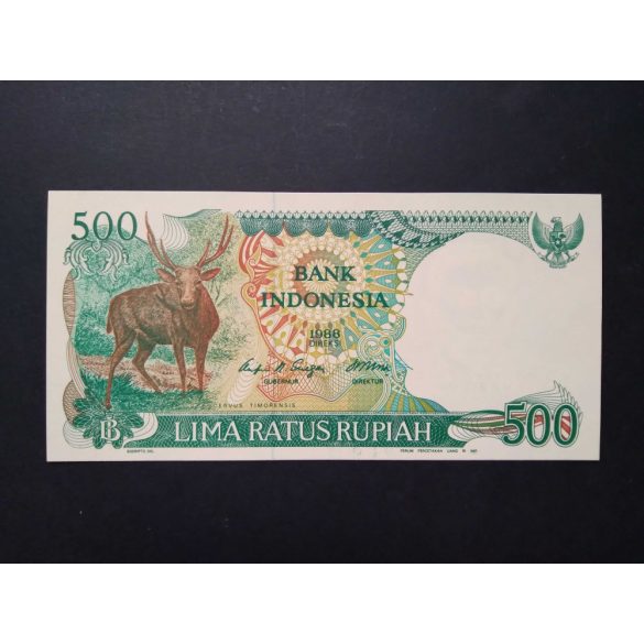 Indonézia 500 Rupiah 1988 UNC