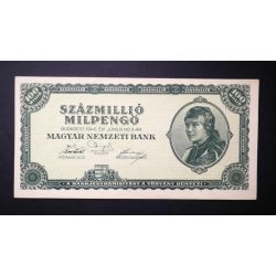Hungary 100 million Milpengo 1946 XF+