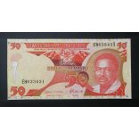 Tanzania 50 Shilling 1992 UNC