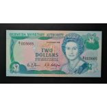 Bermuda Islands 2 Dollars 1988 Unc