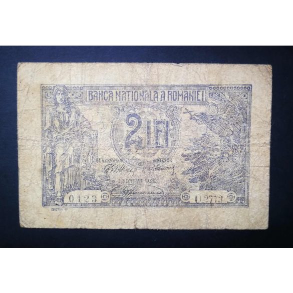 Romania 2 Lei 1920 VG