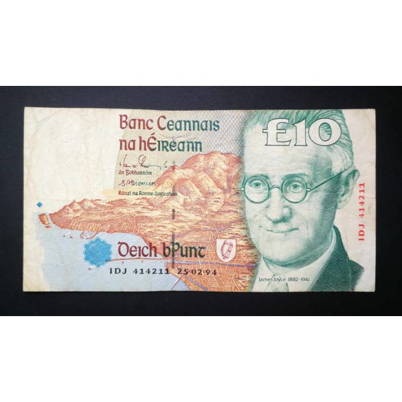 Ireland 10 Pound 1994 F