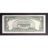 USA 5 Dollars 1953 F