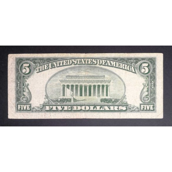 USA 5 Dollars 1953 F