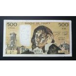 France 500 Francs 1974 F