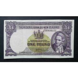 New Zealand 1 Pound 1967 VF