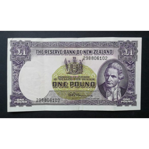 New Zealand 1 Pound 1967 VF